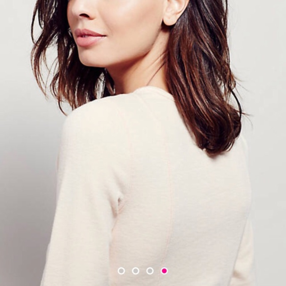 Free People Lace Up Top NWT - Picture 4 of 4
